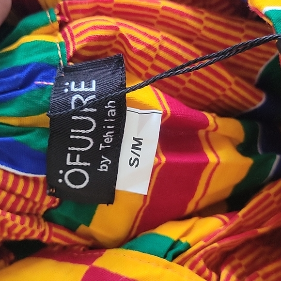 NWT OFUURE African Print Maxi Skirt - Picture 6 of 10